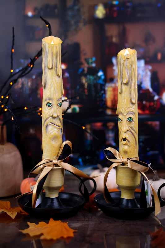 Frick & Frack LED Halloween Candlesticks (Two Styles)