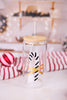 Cold Brew Glass Candy Cane Tumbler