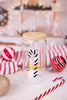 Cold Brew Glass Candy Cane Tumbler