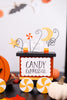 Wooden Halloween Candy Train