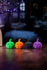 Flocked Jack-O-Lantern's (4 Colors)