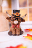 Harvest Highland Cow Resin Tabletop Decorations (3 Styles)