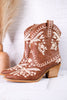Tan Let's Go Girls Ankle Boots