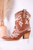Tan Let's Go Girls Ankle Boots