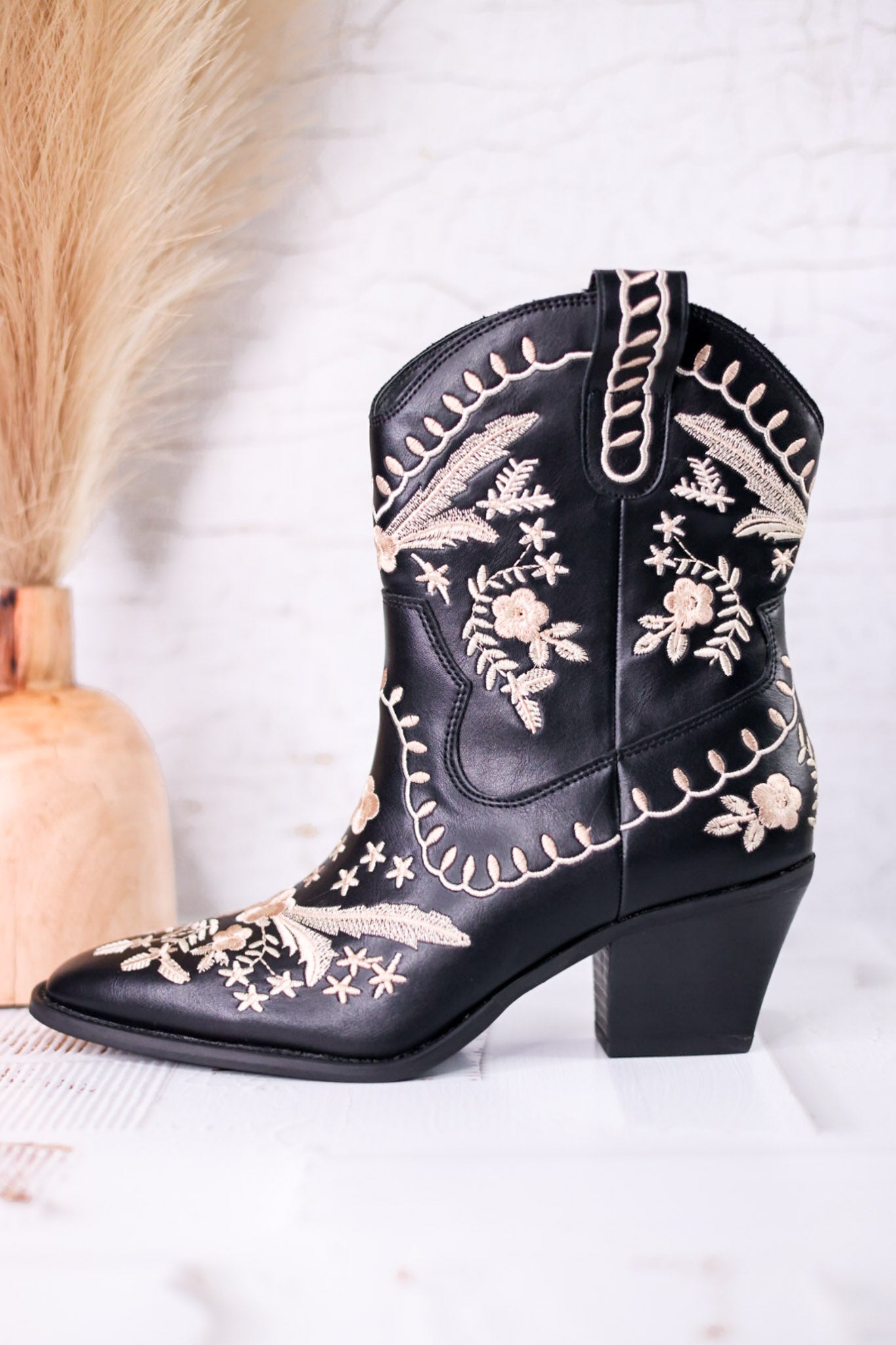 Black Let's Go Girls Boots