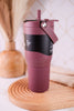 Brumate Rose Taupe 35oz Resa Flip Tumbler