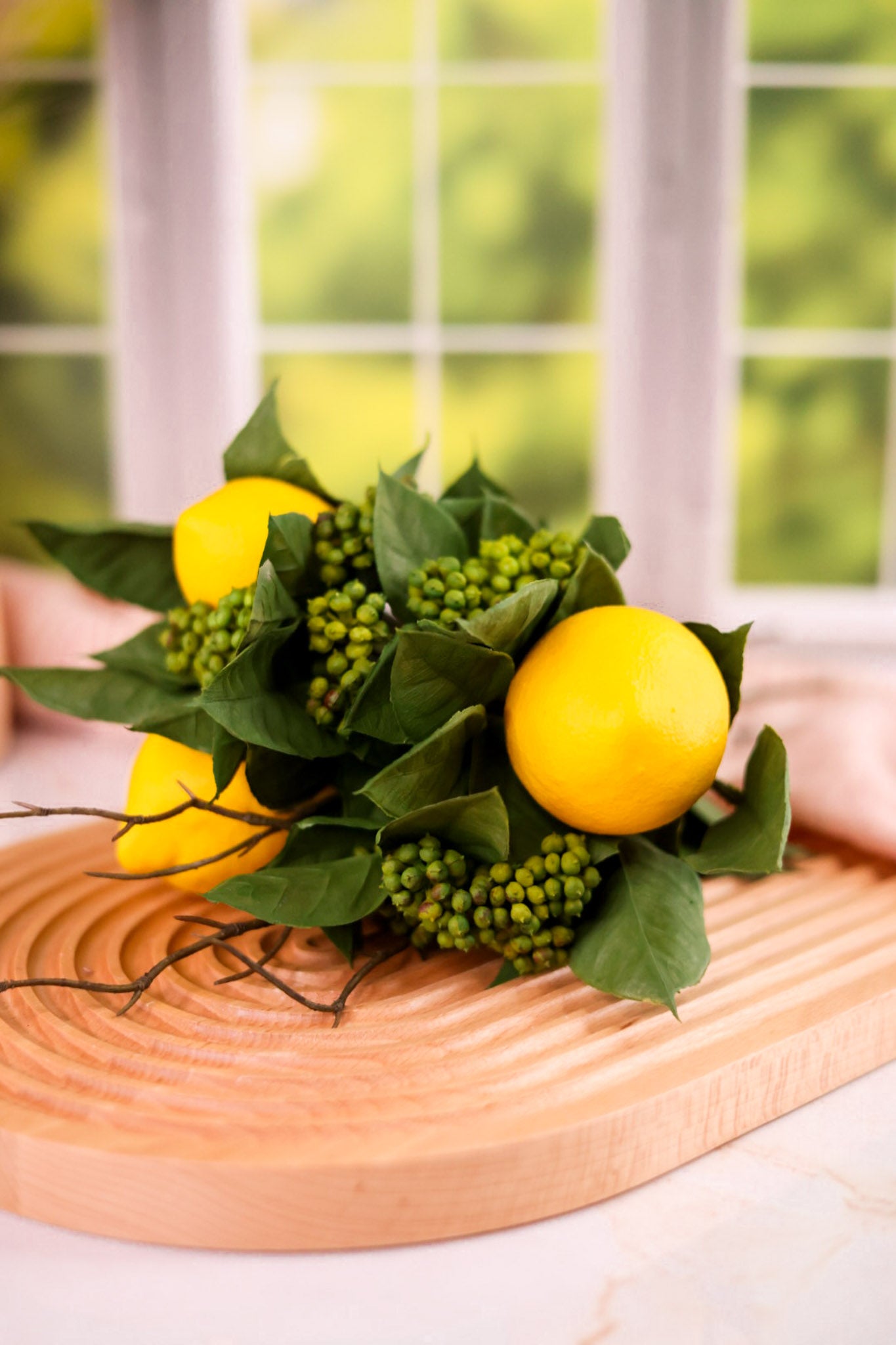 13" Lemon Foliage Bundle (Six Stems)
