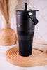 Brumate Matte Black 35oz Resa Flip Tumbler