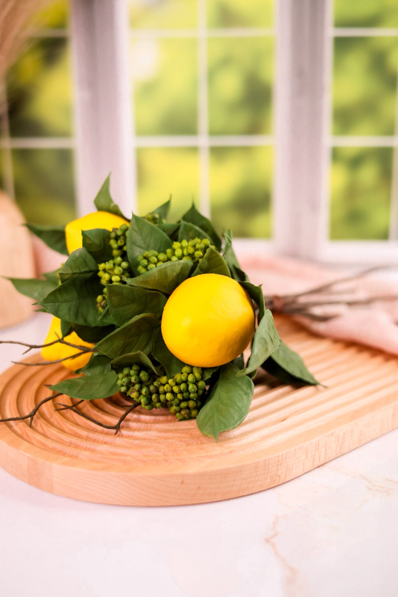 13" Lemon Foliage Bundle (Six Stems)