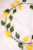 Metal Lemon Wall Wreath