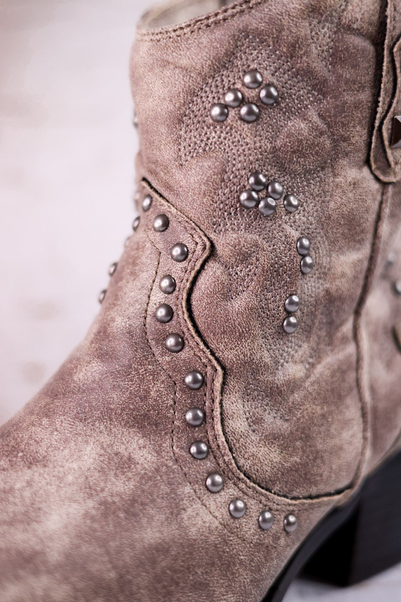 Grey Bonnie Ankle Boots