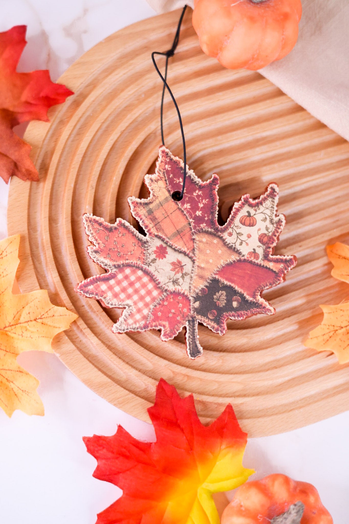Patchwork Leaf Freshie (7 Scents)
