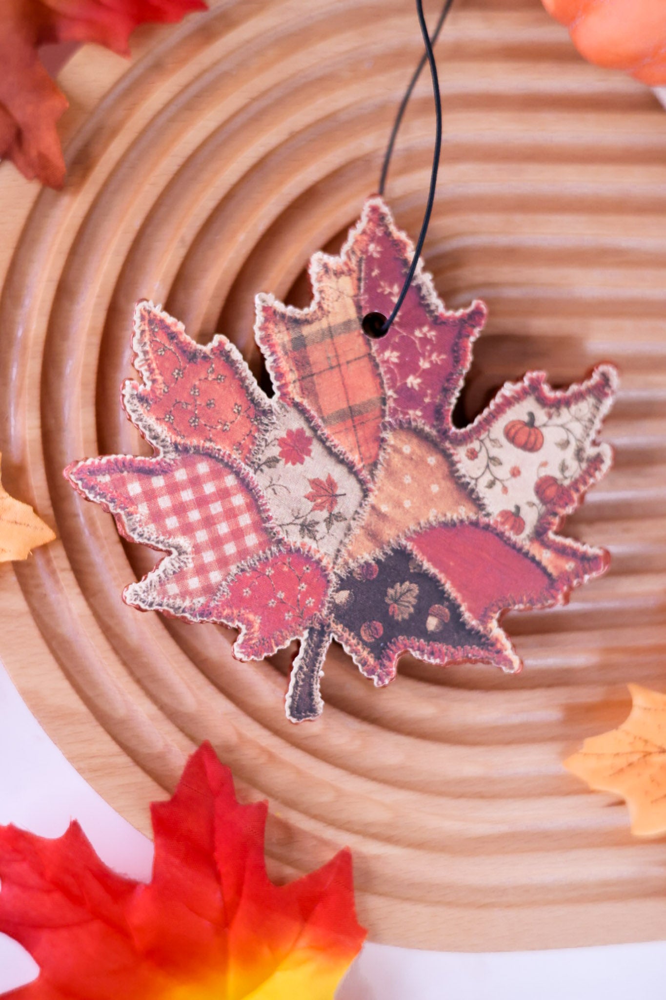 Patchwork Leaf Freshie (7 Scents)