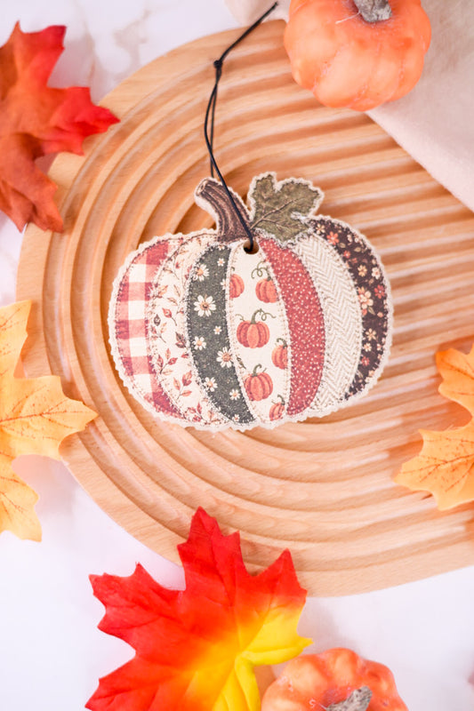 Patchwork Pumpkin Freshie (6 Scents)