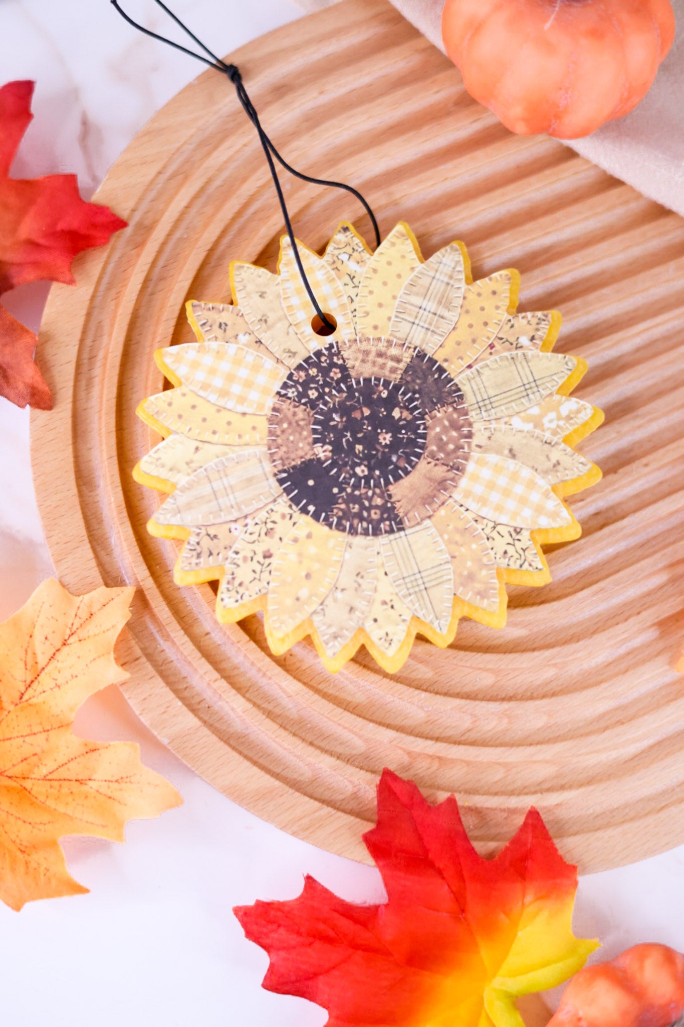 Patchwork Sunflower Freshie (6 Scents)