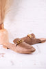 Keepsake Loafers In Tan Faux Leather