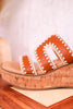 The "Tracie" Tan & Cream Slide Sandal