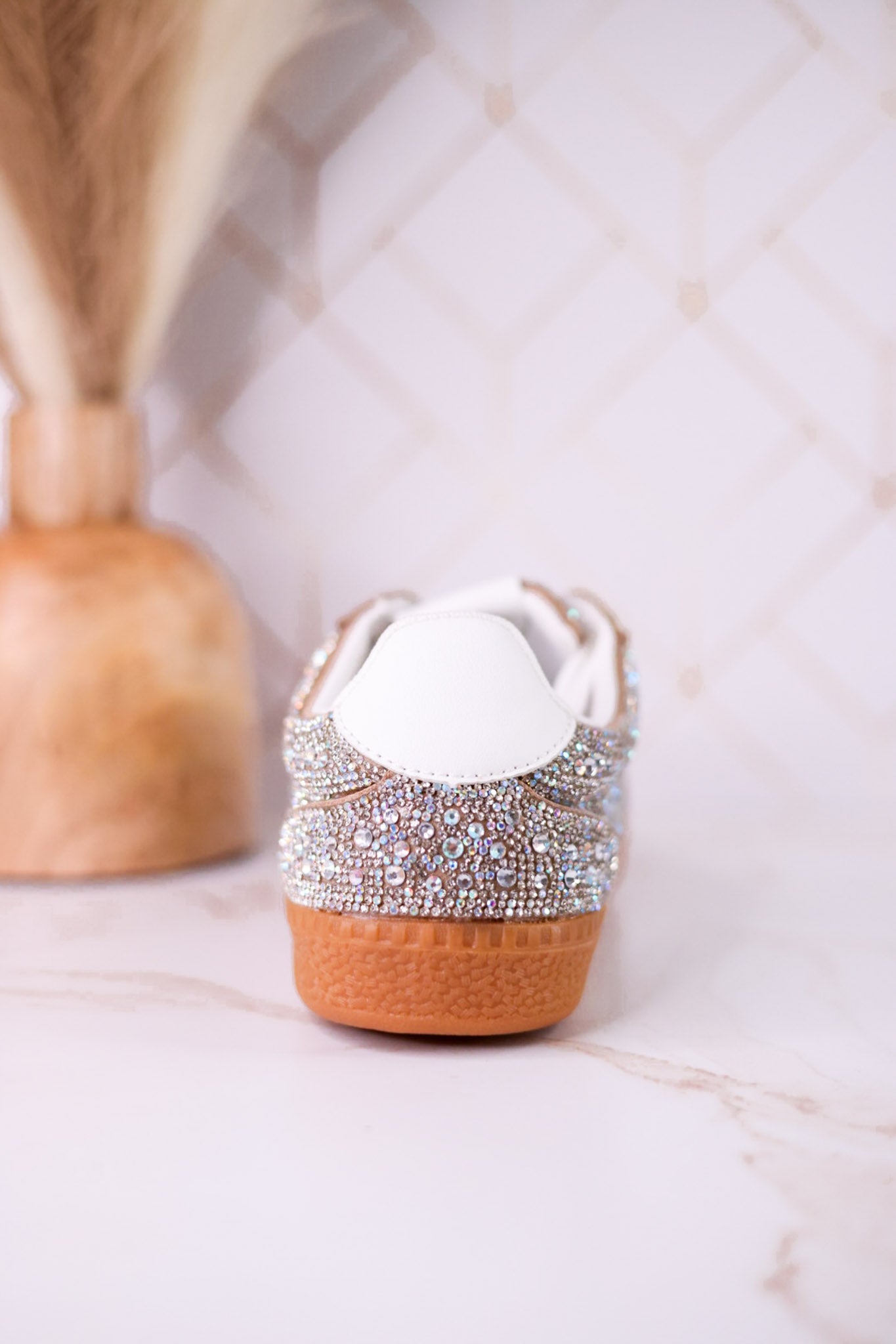 Heads Up Rhinestone Sneakers
