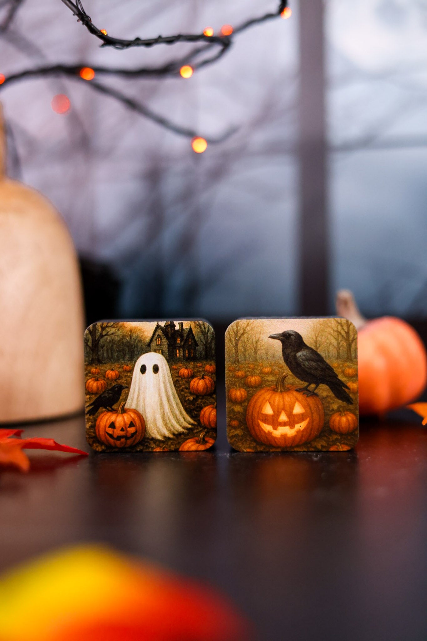 Haunted Forest Mini Decorative Blocks (2 Styles)