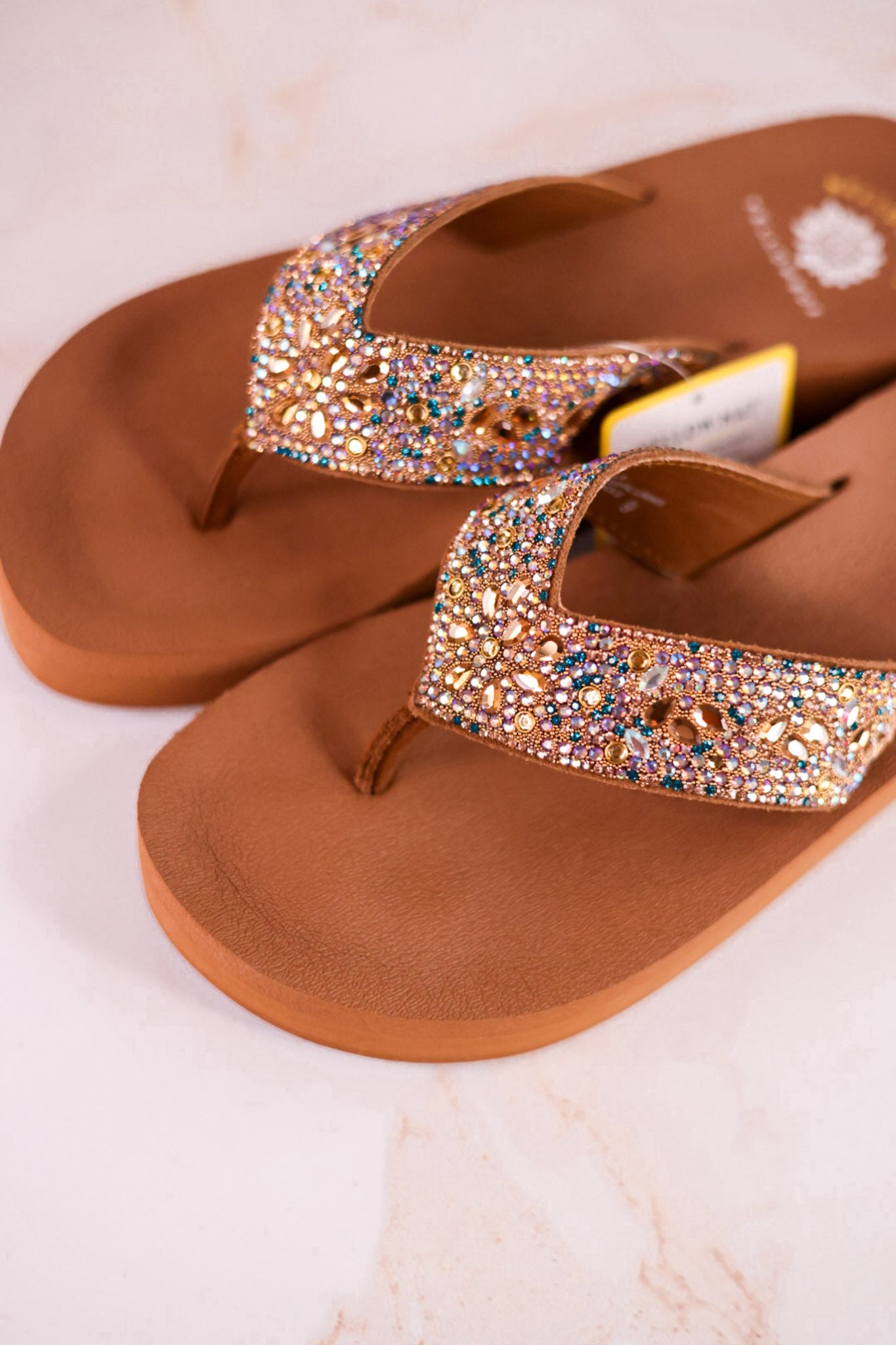The "Bridgid" Rhinestone Sandals