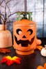 Metal Pumpkin Tank Decorative Figure