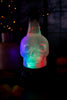 Acrylic Halloween Skull Bottle Water Globe W/ Sound