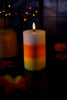 LED Candy Corn Halloween Decorative Wax Candle