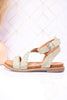 Sage Woven Ankle Strap Sandals