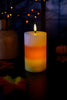 LED Candy Corn Halloween Decorative Wax Candle