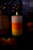 LED Candy Corn Halloween Decorative Wax Candle