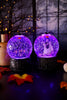 Acrylic Spooky Halloween Globes W/ Timer (Two Styles)