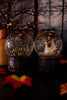 Acrylic Spooky Halloween Globes W/ Timer (Two Styles)