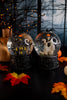 Acrylic Spooky Halloween Globes W/ Timer (Two Styles)