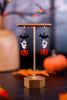 Glittery Acrylic Halloween Dangle Earrings