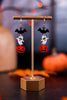Glittery Acrylic Halloween Dangle Earrings