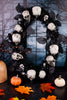 Halloween Skull Wreath