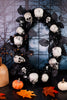 Halloween Skull Wreath