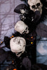 Halloween Skull Wreath