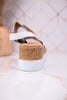 Platform Memory Foam Sandals W/ A Sleek Buckle Ring Detail