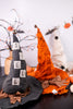 Large Fabric Rustic Halloween Decorative Witch Hats (Three Styles)