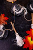 Fabric Rustic Witch Hat And Broom Garland