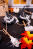 Fabric Rustic Witch Hat And Broom Garland