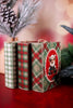 Linen Christmas Book Ornaments (Three Styles)