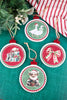 Wooden Christmas Ornaments (Four Styles)