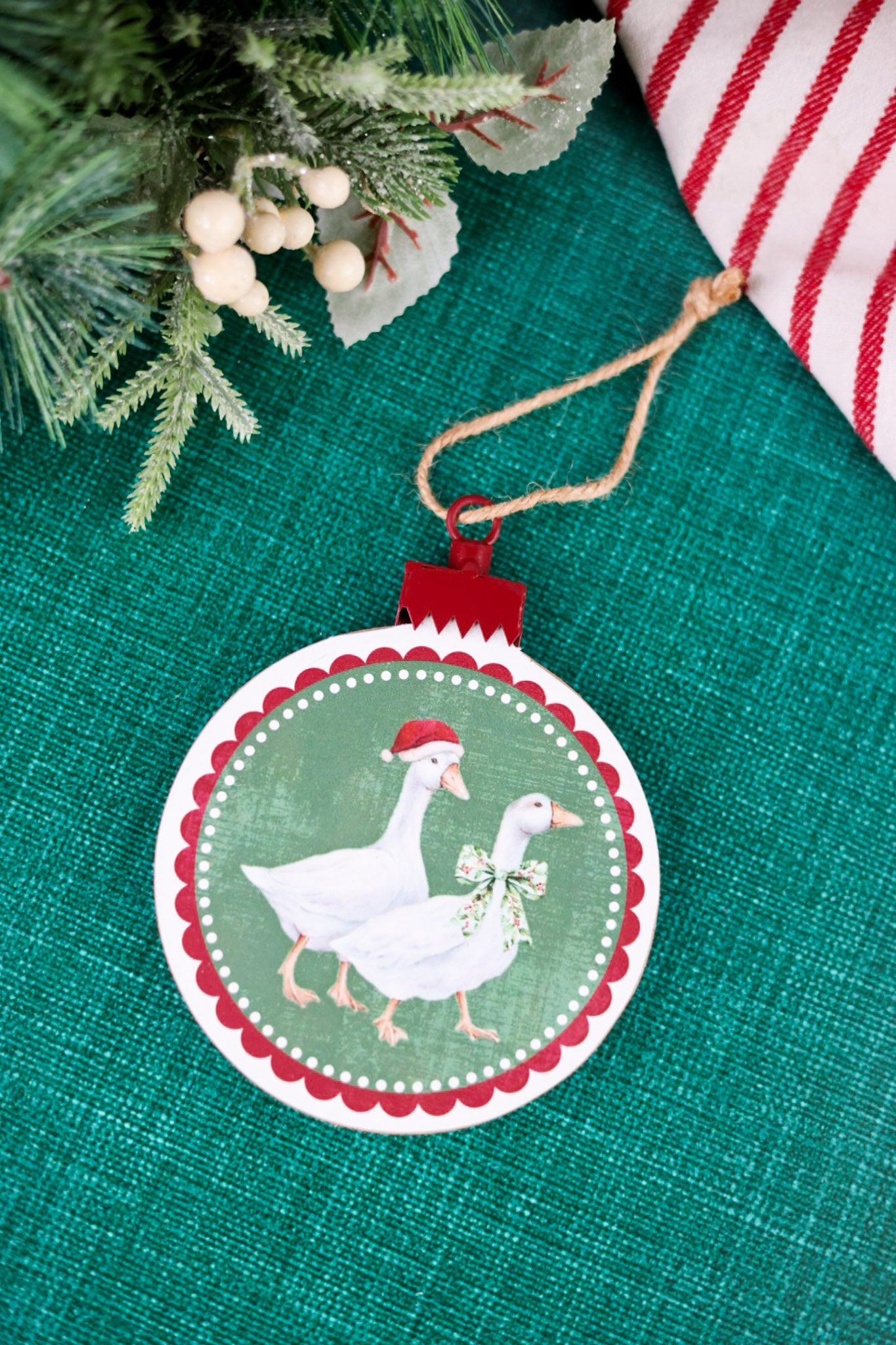 Wooden Christmas Ornaments (Four Styles)