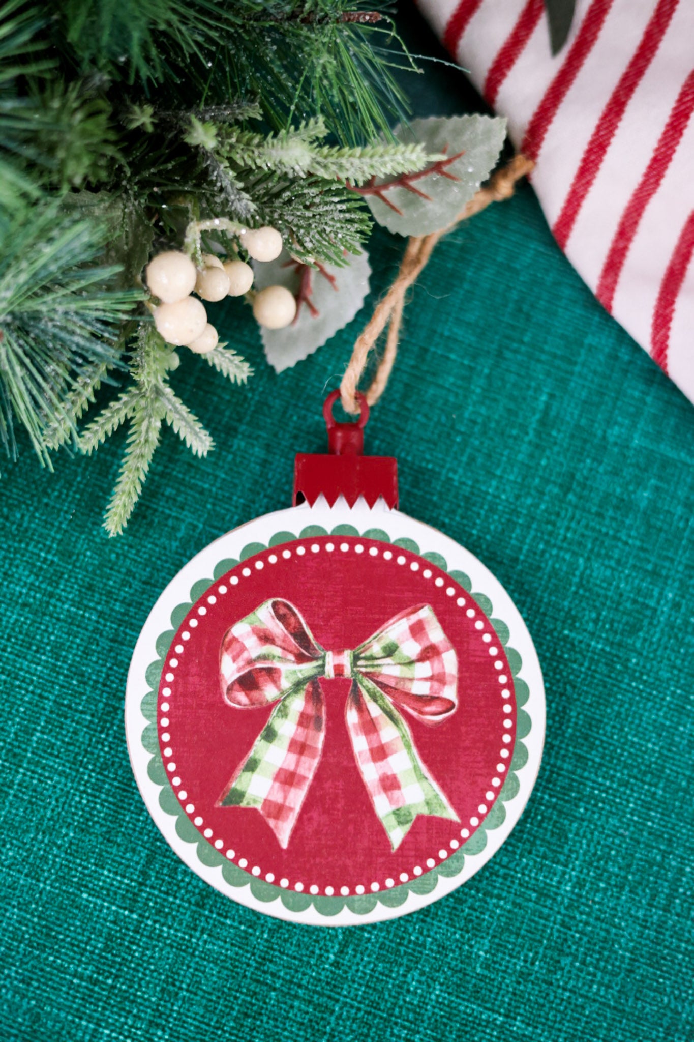 Wooden Christmas Ornaments (Four Styles)