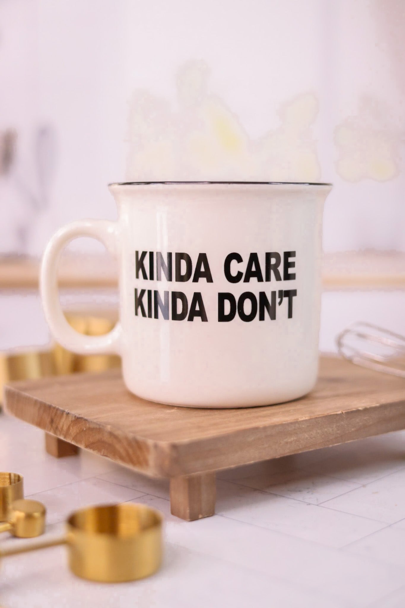 Black and White Ceramic Catchphrase Mugs (4 Styles)