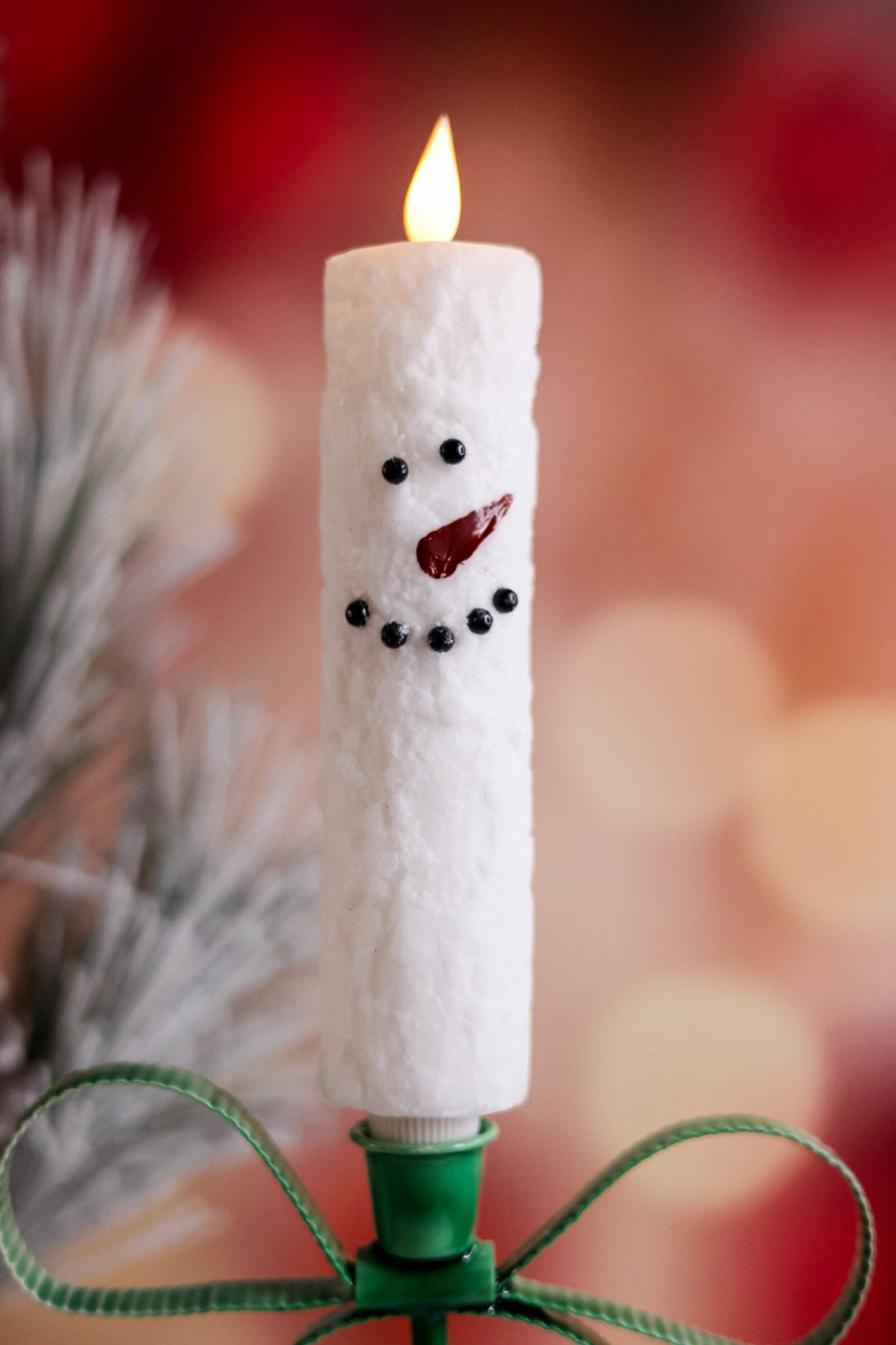 Thick 8.5" Inch Snowman Taper