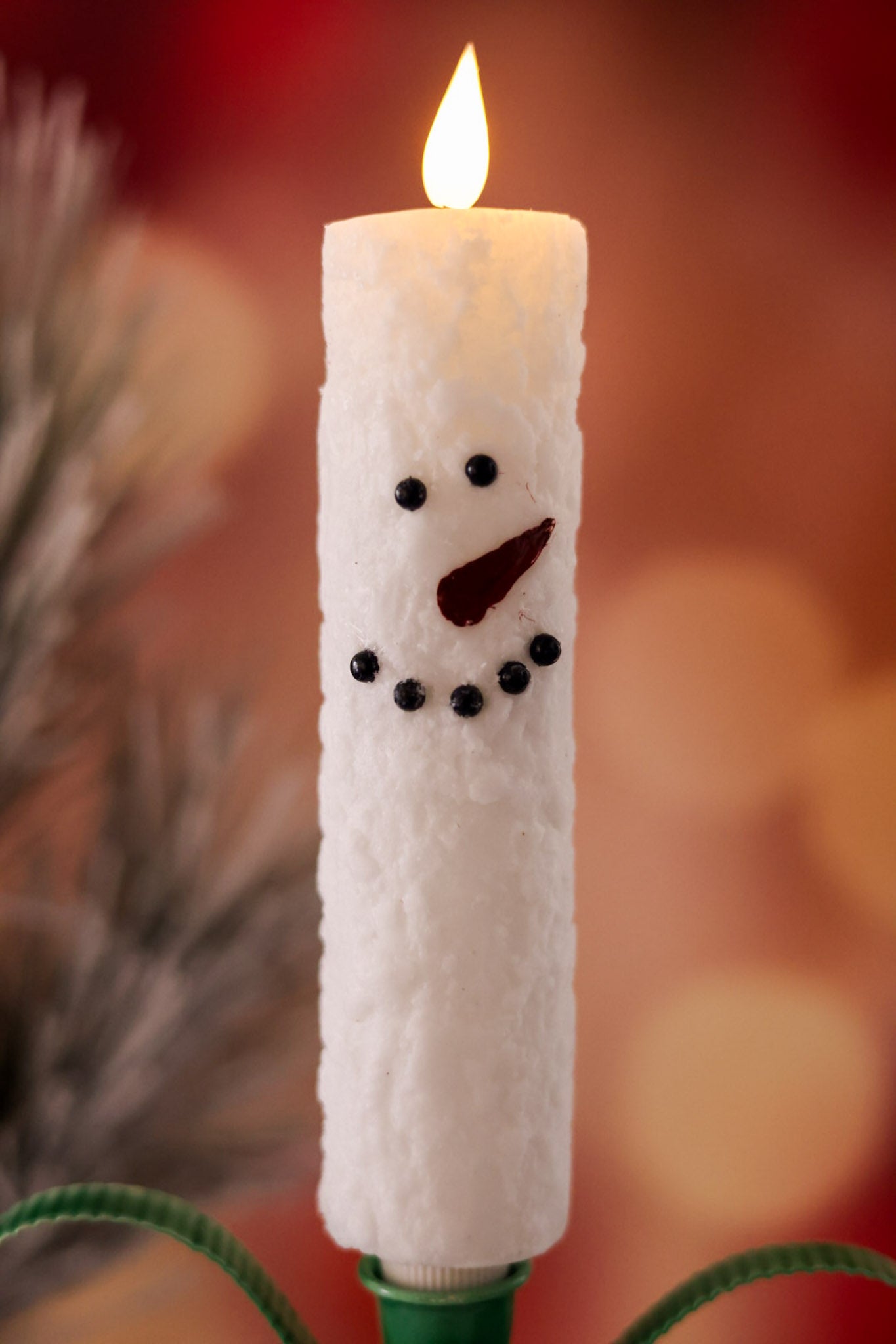 Thick 8.5" Inch Snowman Taper