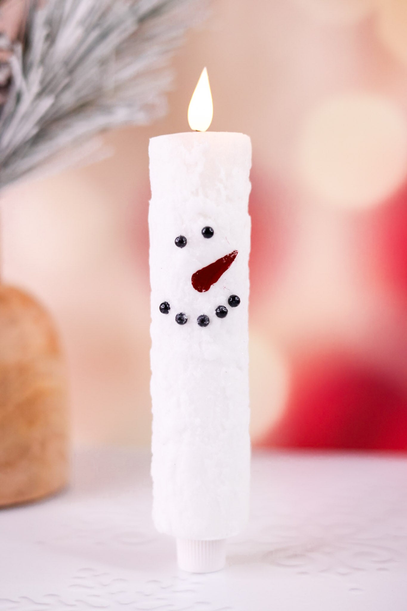 Thick 8.5" Inch Snowman Taper